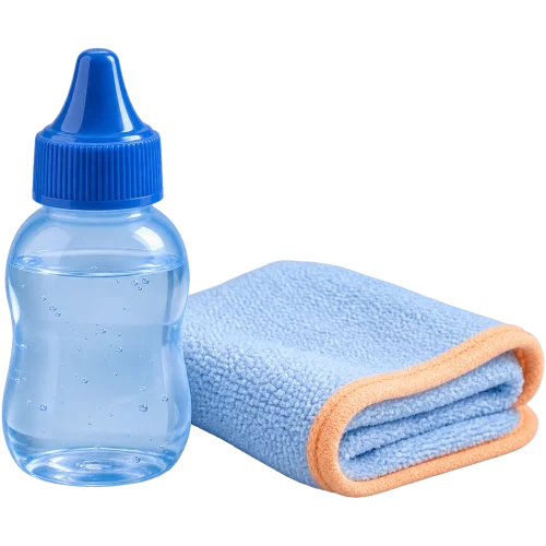 Een verstopte neus bij je baby: verzorgen en weten wanneer je belt
