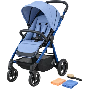 Kinderwagen natgeregend? Zo maak je hem schoon en droog
