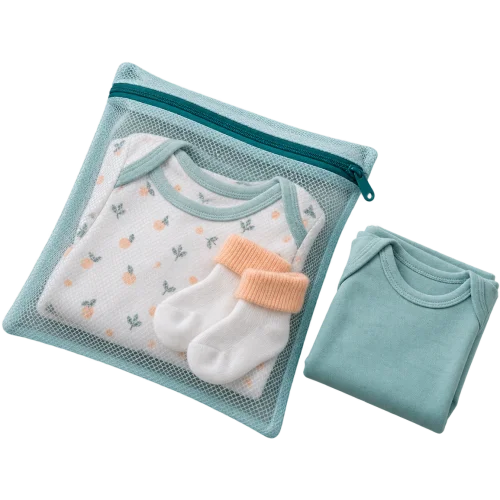 Babykleding wassen, drogen en opbergen